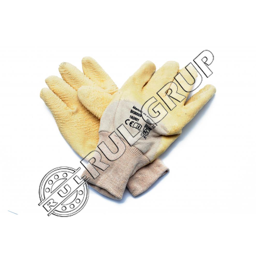 MANUSI DE PROTECTIE LATEX CU DUBLURA INTERIOARA BK90009 BRECKNER